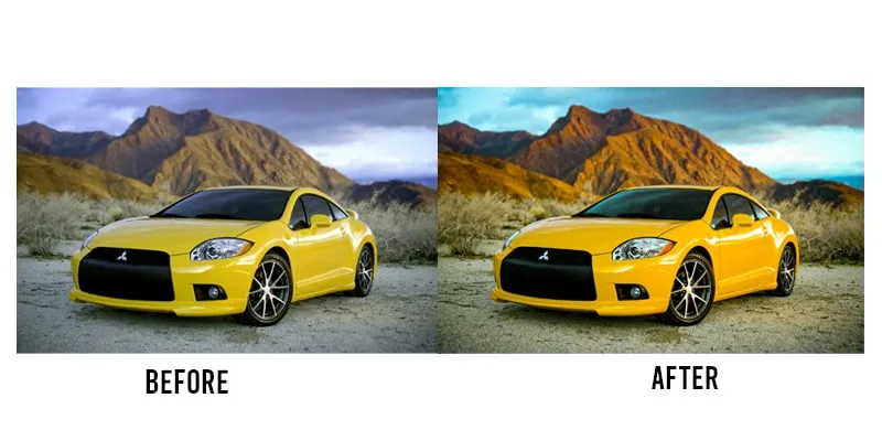 best Car image editing
